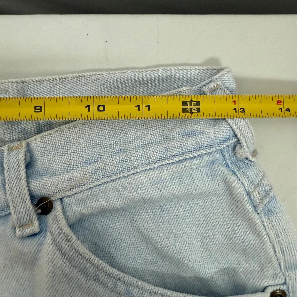 Lee Vintage‎ High Waisted Jeans Size 8 L Light Wash Denim Mom Jeans 80's 90s